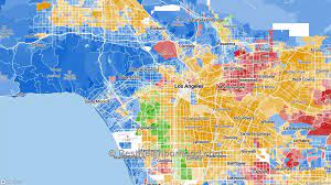 Los Angeles Demographics Map Race, Diversity, And Ethnicity In Los Angeles, Ca | Bestneighborhood.org