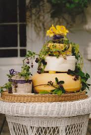Put it on a pedestal (literally) and accent with accoutrements for color. Wedding And Unique Cheese Cakes