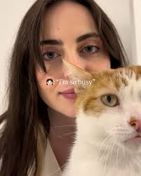 a story about a chronically overwhelmed girl and her very loyal cat 🧡  #clingycat #catlover #cutecat #catcuddle