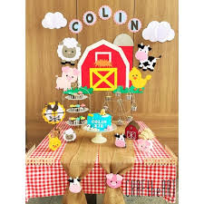 Having a baby shower should be an event full of cuteness, and apart from the little baby itself, baby versions of sweet farm animals are simply adorable. Baby Shower Farm Themed Hobbies Toys Stationery Craft Occasions Party Supplies On Carousell