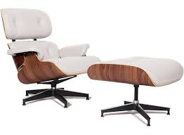 Wo kann ich eames replik stuhl kaufen? Classic Charles Eames Lounge Chair And Ottoman Replica White Leather Walnut Wood Decomica As A Brand Known For Quality And Excellent Service