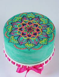 Buttercream Mandala Henna Cake Cake Cake Central