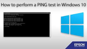 Wireless Networking How To Perform A Ping Test Epson
