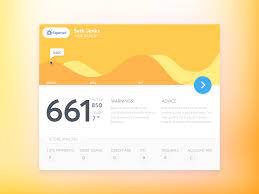Credit Score Report Card Material Design Credit Score Good Credit Best Credit Cards