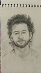 I try to draw this picture because i see myself through it.