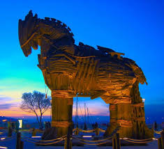 Trojan Statue Trojan Horse In Canakkale Trojan Horse Canakkale City Of Troy