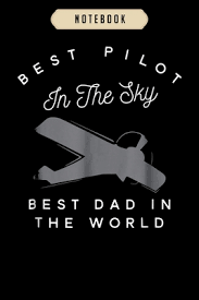 mens dad father airplane pilot