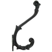 Large Black Double Hook Shop Hobby Lobby Wall Hooks Black Metal Decorative Hooks