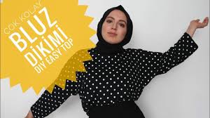 Yeni Baslayanlar Icin Basit Bluz Dikimi Easy Diy Top Bluz Yeni Baslayanlar Dikis Moda Dikis