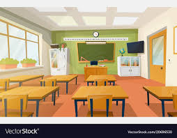 Indoor View Of School Or College Education Room Empty Classroom For Teaching Or Learning Lessons In Mathema Classroom Interior Classroom Background Classroom