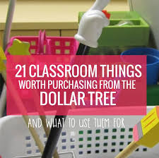 21 classroom things worth purchasing from the dollar tree