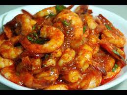 Resep Tumis Udang Pedas Manis Youtube