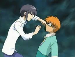 Fruits Basket Kyo And Yuki Lol Fruits Basket Kyo Fruits Basket Fruits Basket Anime