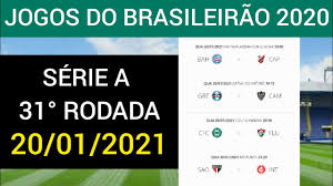 Über 80% neue produkte zum festpreis; Serie A 31 Rodada Tabela De Jogos Do Brasileirao Serie A 2020 Youtube