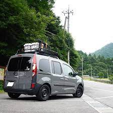 初めてルーフラックに積載したわけですが 高速道路は荷物がぶっ飛ばないか少しドキドキしました カングー ヤキマ yakima カングー好きな人と繋がりたい kangoo マニュアル車 積載量は意外と無いのでラック必須 改造必須 camp キャンプ カングー キャンプ