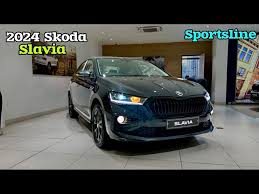 Image result for Deep Pearl Black 2024 Slavia