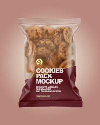 Download Matte Cookies Pack Mockup In Flow Pack Mockups On Yellow Images Object Mockups