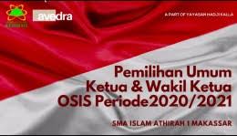 We did not find results for: Kampanye Virtual Pasangan Calon Ketua Osis Dan Wakil Ketua Osis Sma Islam Athirah 1 Makassar Paparkan Visi Misi Dan Program Kerjanya