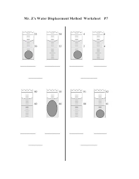 Volume By Water Displacement Worksheet Volume Ws Multi Step Equations Worksheets Worksheets Worksheet Template