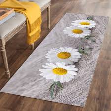 Else Hali Sari Papatyalar 3d 3 Boyutlu Dekoratif Modern Yolluk Fiyatlari Ve Ozellikleri Hali Papatyalar Halilar