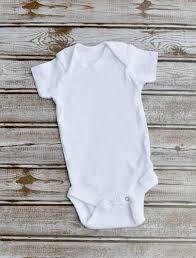 Download Free Mock Up Image Baby White Bodysuit Clothing Mockup White Bodysuit Shirt Mockup