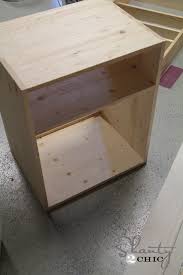 Everything else has been sourced from sales or, in the case of our new nightstands, made from simple materials for step 9: Diy Nightstand Shanty 2 Chic