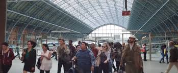Spider Man Far From Home At St Pancras International Filming Location Filming Locations London Location Spiderman