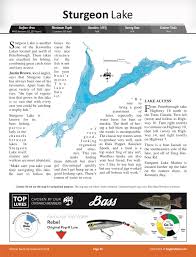 Sturgeon Lake Ontario Anglers Atlas