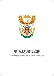 Black And White Coat Of Arms Of South Africa Brand Guidelines Republic Of South Africa Brand Guidelines Brand Book Guidelines