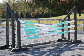 Triple Bar Swedish Horse Jumping Cross Country Jumps Horse Exercises