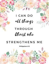 Philippians 4 13 I Can Do All Things Nursery Decor Christian Wall Art Bible Verse Art Bibl Bible Verse Wall Art Bible Verse Wall Bible Verse Art