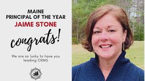 Principal of the Year, Jamie Stone