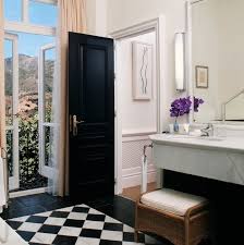 Black white 6x6 floral carved in marble stone tile backsplash wall kitchen bath. Chess Marble Floor Tino Natural Stone