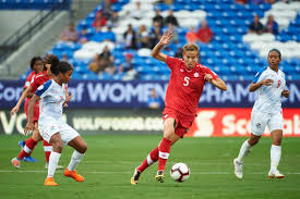 Canada's quinn controls the ball during a women's semifinal soccer match against united. Canadian Soccer Player Quinn Hopes To Help Young Trans Folk After Coming Out The Globe And Mail