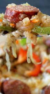 Smothered Cabbage With Smoked Sausage And Peppers - Creole Contessa Recipe Smoked Sausage Recipes Cabbage And Smoked Sausage Sausage Dishes