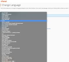 How to Change Your cPanel Language | G Online Sites