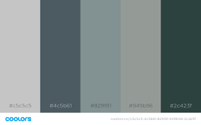 These color combination could create a beautiful color schemes. Muted Gray Blue Color Palette Grey Color Palette Blue Colour Palette Design Palette
