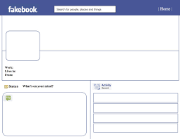 Facebook Template For Teachers Facebook Templates Word Wall Template Facebook Profile Template