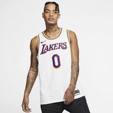 Kobe bryant los angeles lakers 8 blue nba basketball swingman jersey shirt. Los Angeles Lakers Kyle Kuzma Association Edition Jersey White Amarillo Field Purple Kuzma K