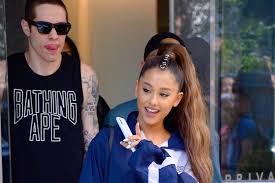 Once news broke of their coupling, though, the entertainers soon made it instagram official — sharing a shot of them posing together in harry potter robes — and began attending events together, including cozying up at kanye west and kid cudi's. Ariana Grande Covers Pete Davidson Tattoo With Mac Miller Tribute Allure