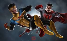 Omni man rap (invincible) lyrics: Tv Show Invincible Invincible Comics Mark Grayson Omni Man Blood Hd Wallpaper Peakpx