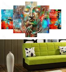 Buddha Blessing Buddha Wall Art Buddha Painting Wall Art Prints