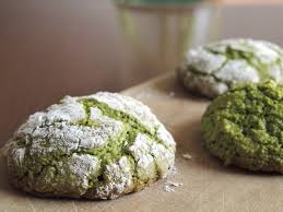 Biscuits The Matcha 200g De Sucre Glace 200g D Amandes En Poudre 4 Cuilleres A Cafe De The Matcha Deux Oeu Recettes De Cuisine The Matcha Gateau Au The Matcha