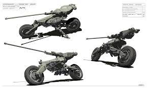 artstation red water armaments drone assault cycle jonathan wenberg 車 イラスト フレームアームズ コンセプトバイク