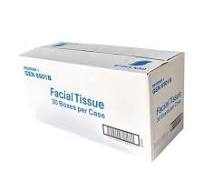 GEN Facial Tissue, 2-Ply, White, Flat Box, 100-Sheets/Box ...