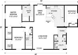 Explore our similar designs feature to see other plans comparable to this can't find the perfect house plan you want? 1000 Square Foot Floor Plans 1 000 1 500 Sq Ft Floor Plan Kimberly 1 440 Sq Ft 3 Bdrms Small House Floor Plans Modern House Plans New House Plans