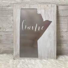 Manitoba Home Wood And Metal Sign Canada Decor Home Decor Canada Decor Wood And Metal Farmhouse Style Sign