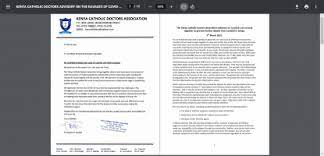 Who are able to distinguish one from the other. Catholic Doctors In Kenya Reject Covid 19 Vaccines Repeat False Claims In Statement Fact Check