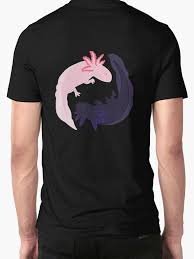 Yin Yang Axolotls T Shirt By Jamadhar Map Shirts Victory Shirt Shirts