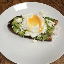 Avocado Toast With Feta And Poached Egg Poached Eggs Avocado Toast Avocado